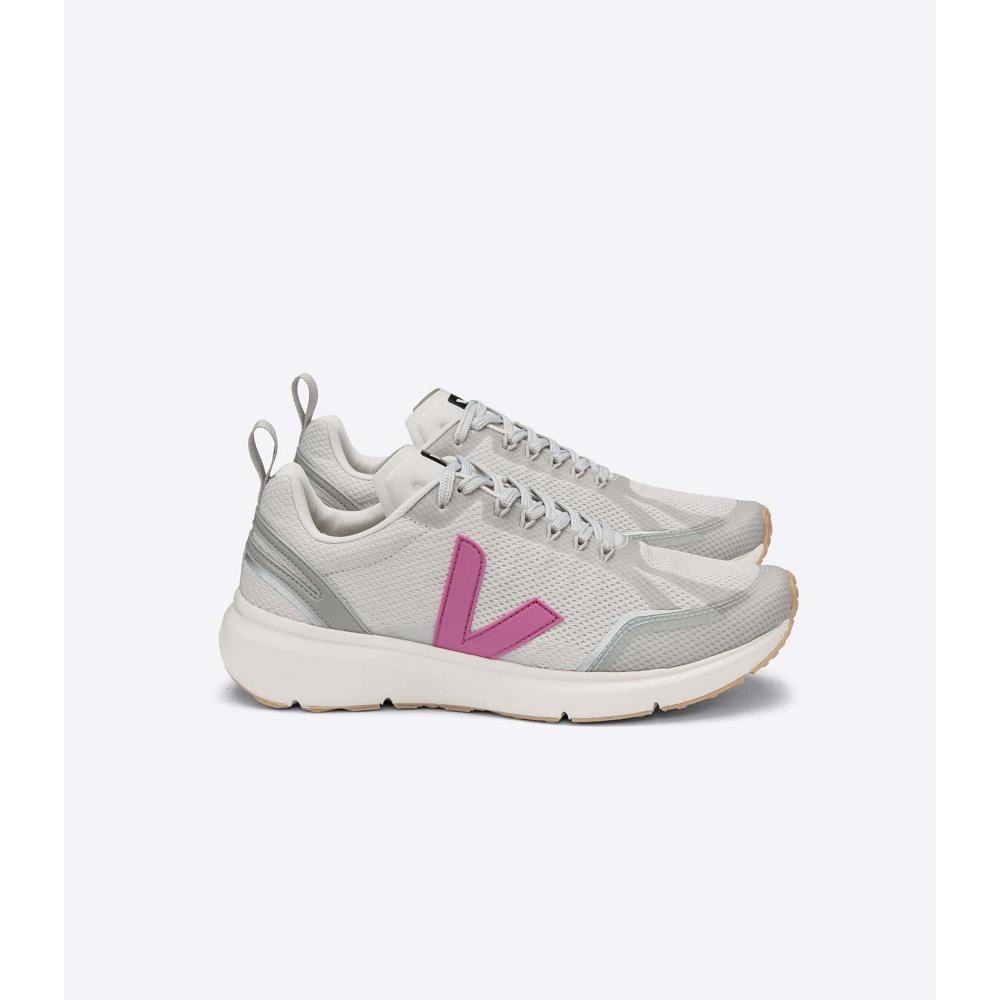 Veja CONDOR 2 ALVEOMESH Schoenen Dames Grey/Pink | NL 496AHK